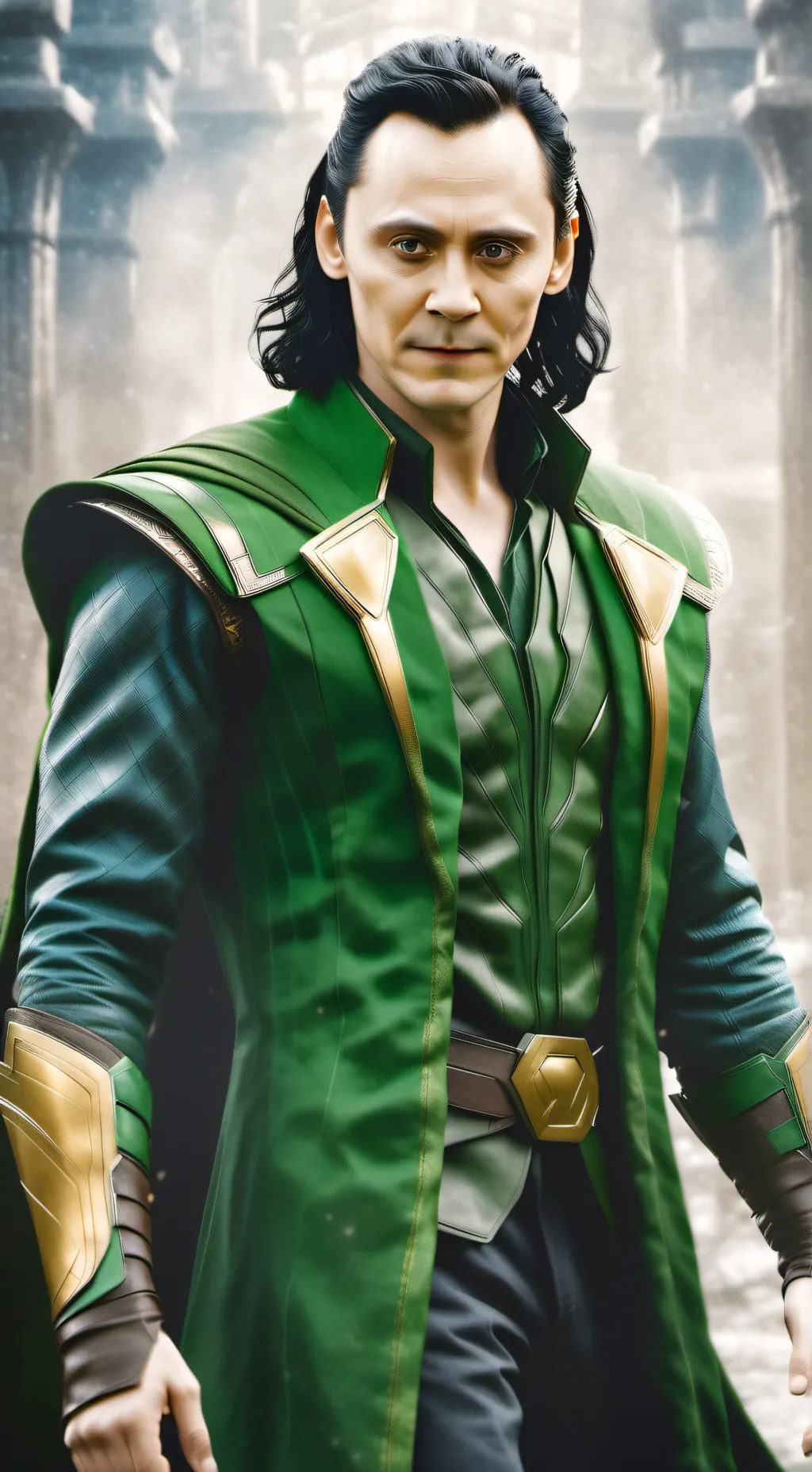 ai character: Loki  background