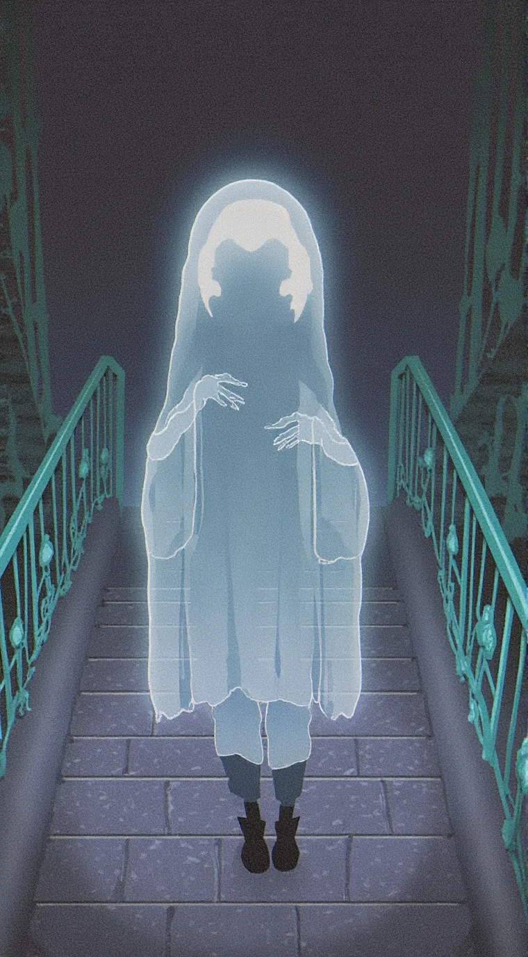 ai character: gost background