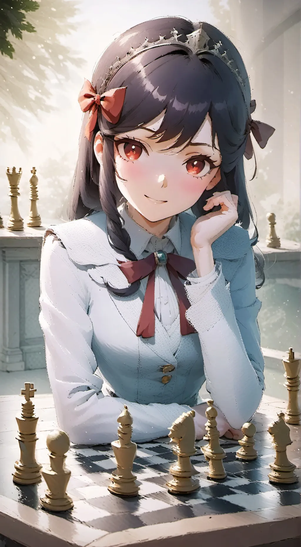 ai character: Akiko background