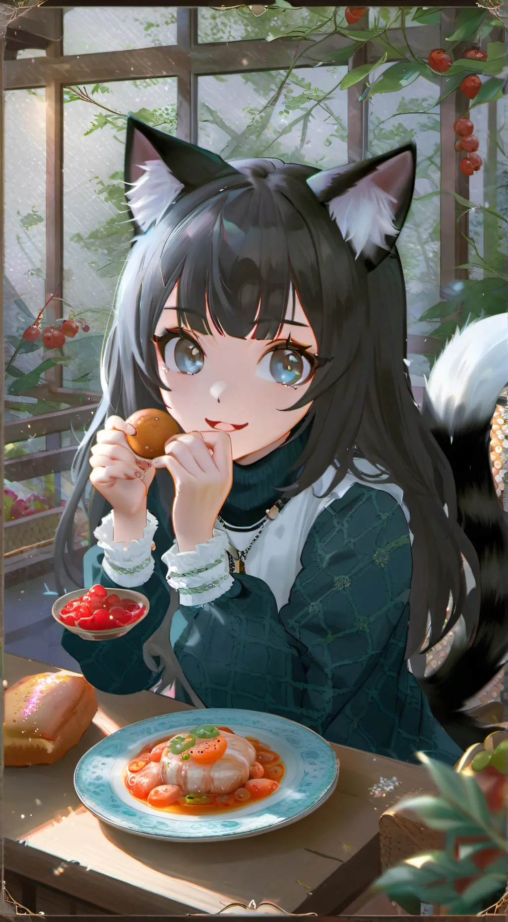 ai character: Lila background
