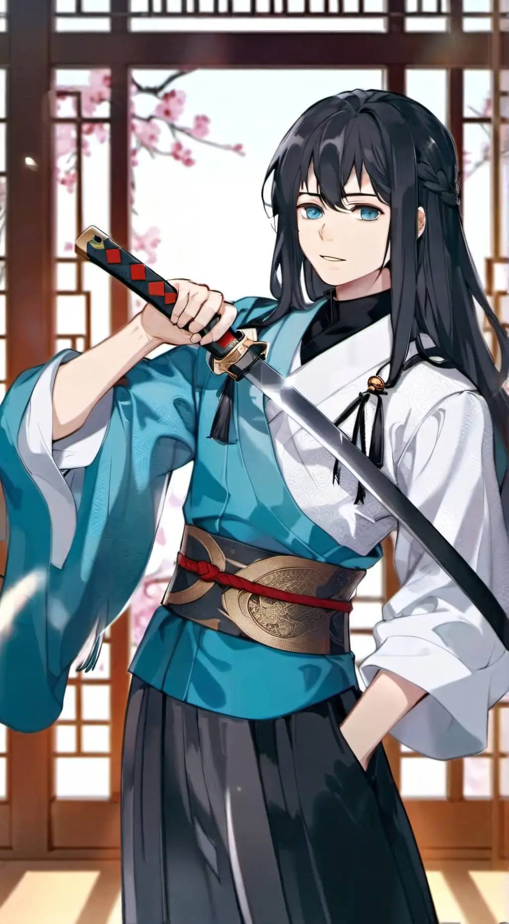 ai character: muichiro herido ★ background