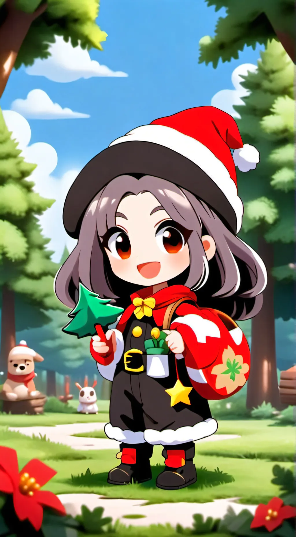 ai character: destita background