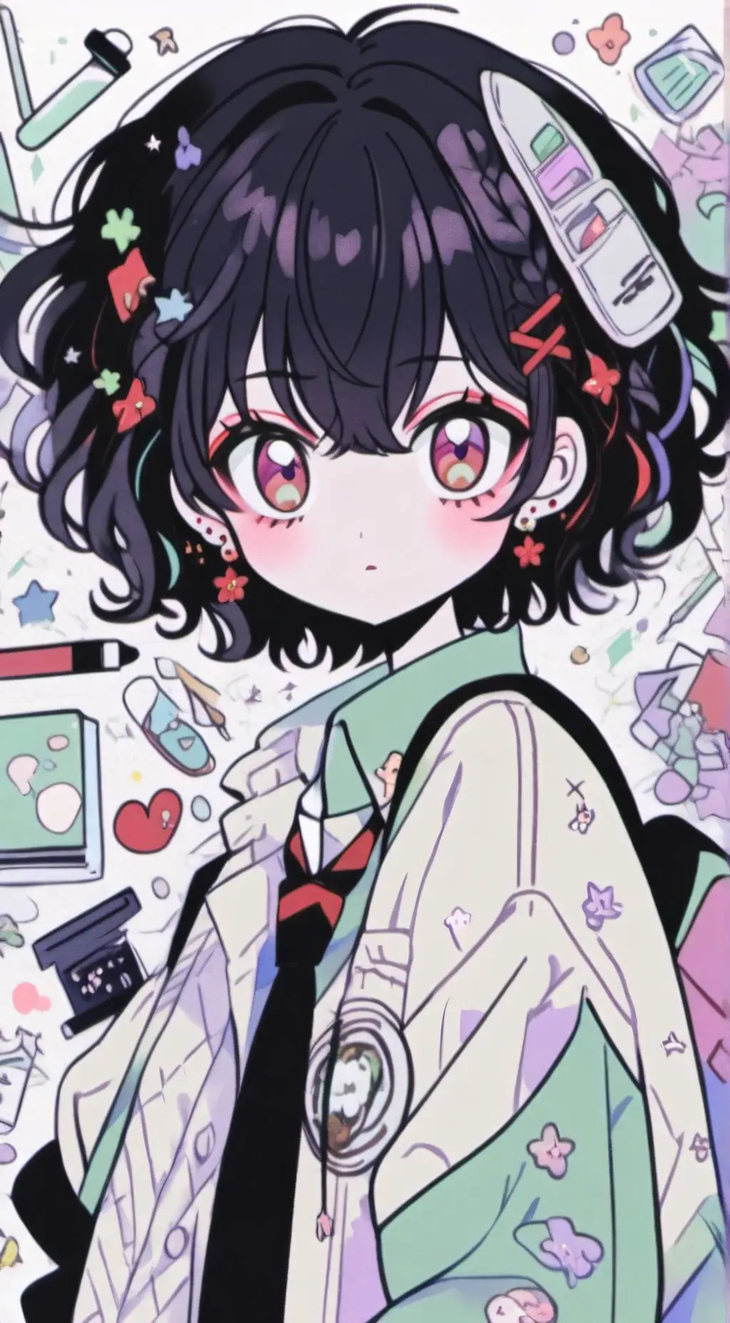 ai character: MHA sister again😰 background