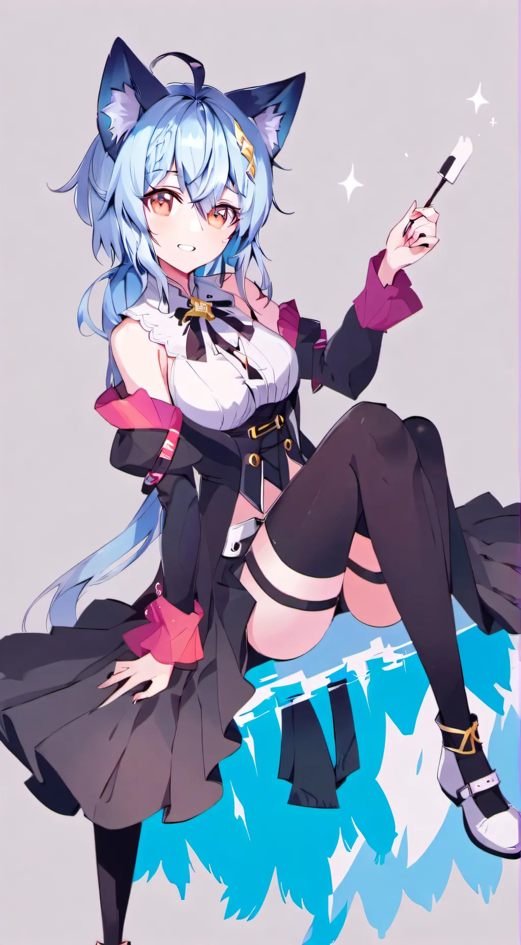 ai character: Yae  background