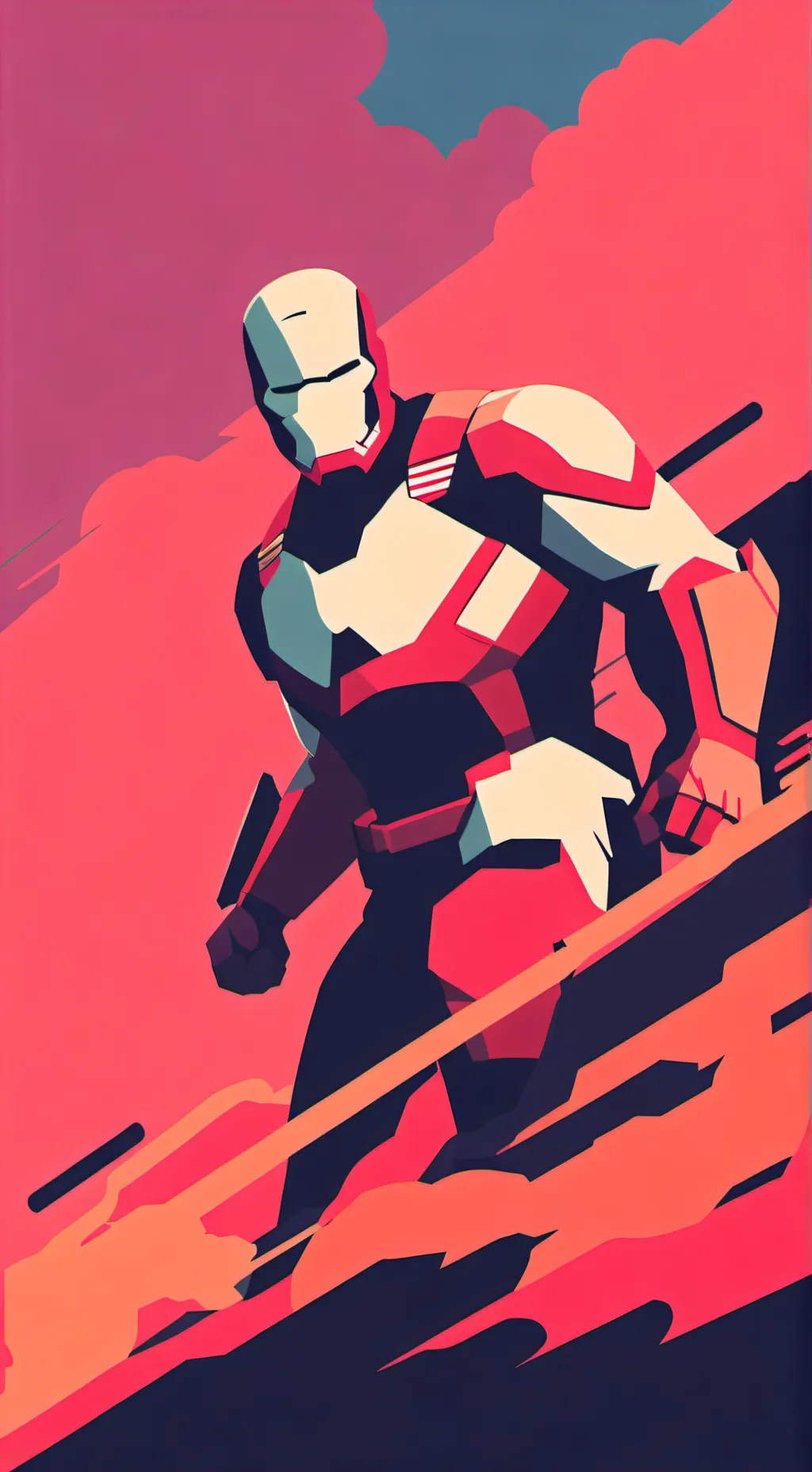 ai character: The Avengers background