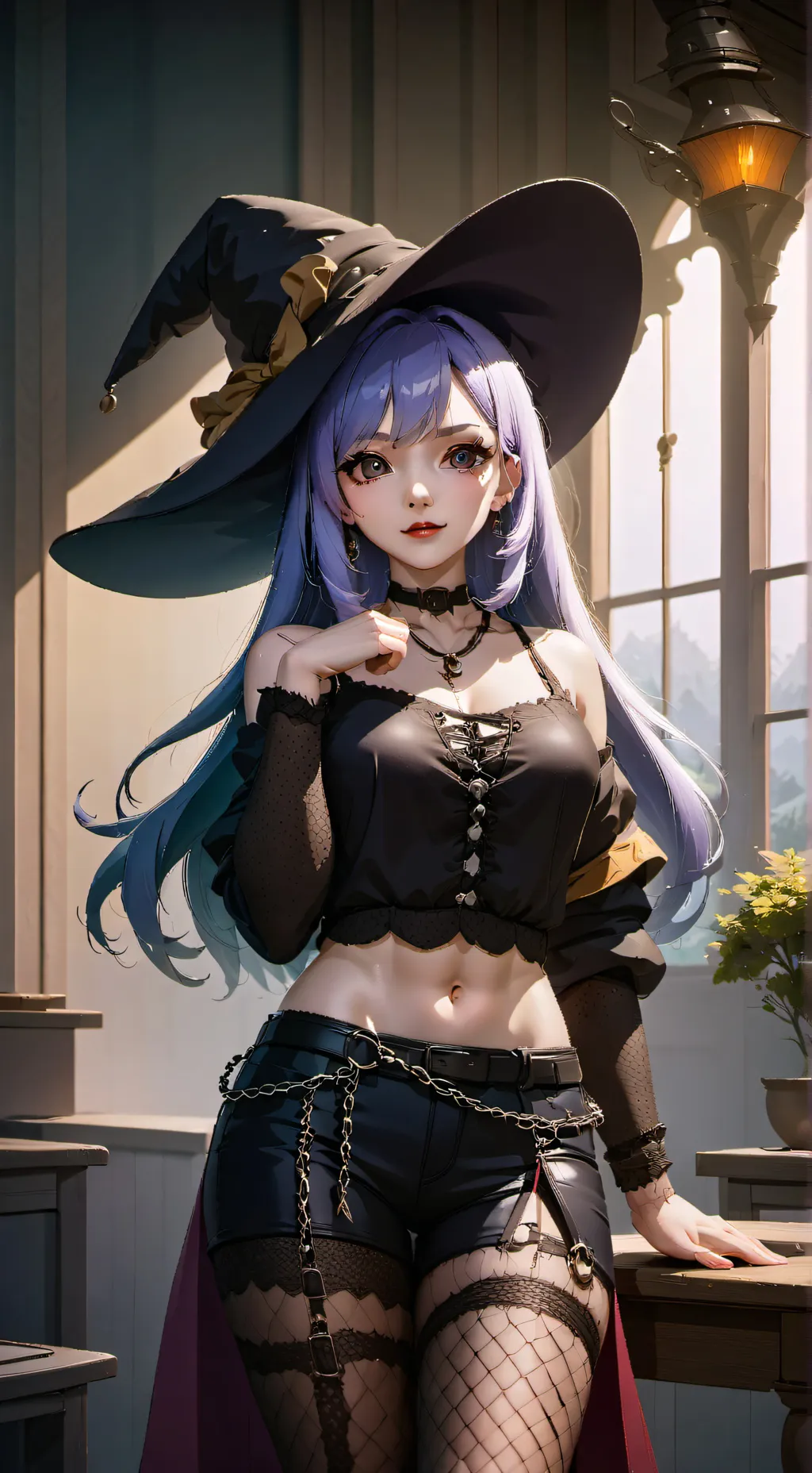 ai character: OC -Lyra background