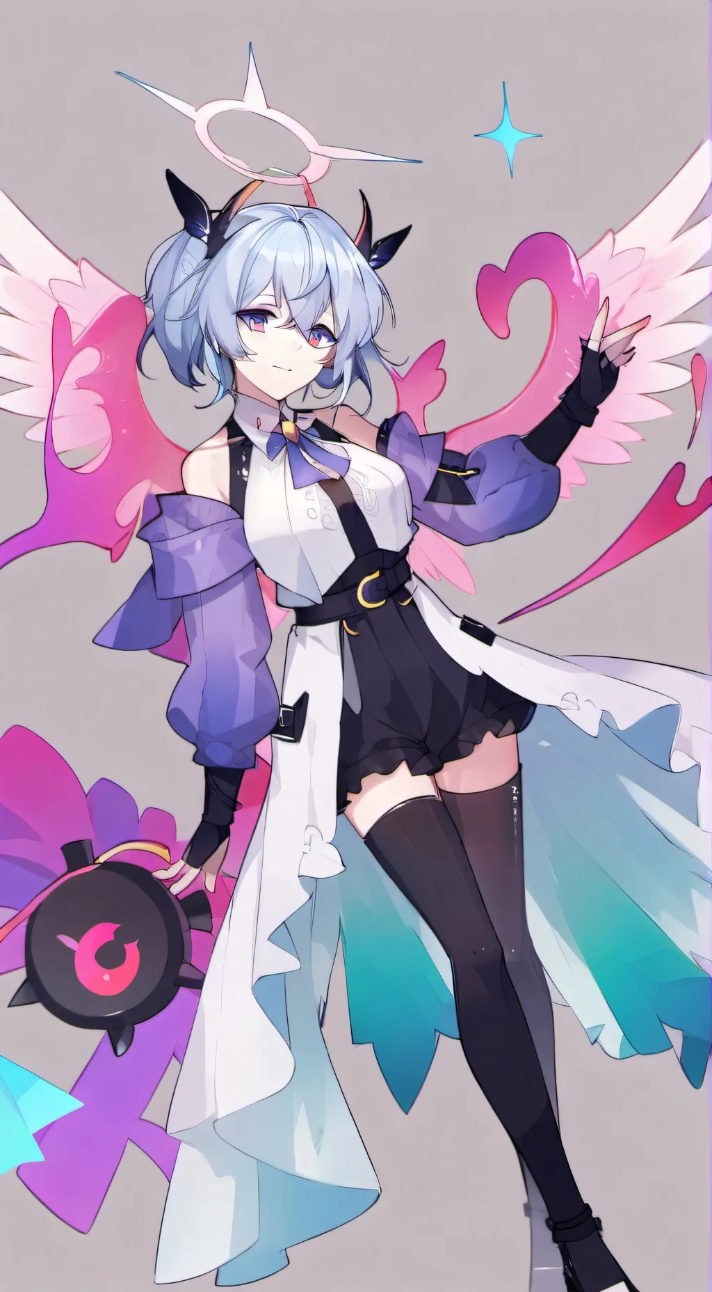 ai character: 知更鸟 background