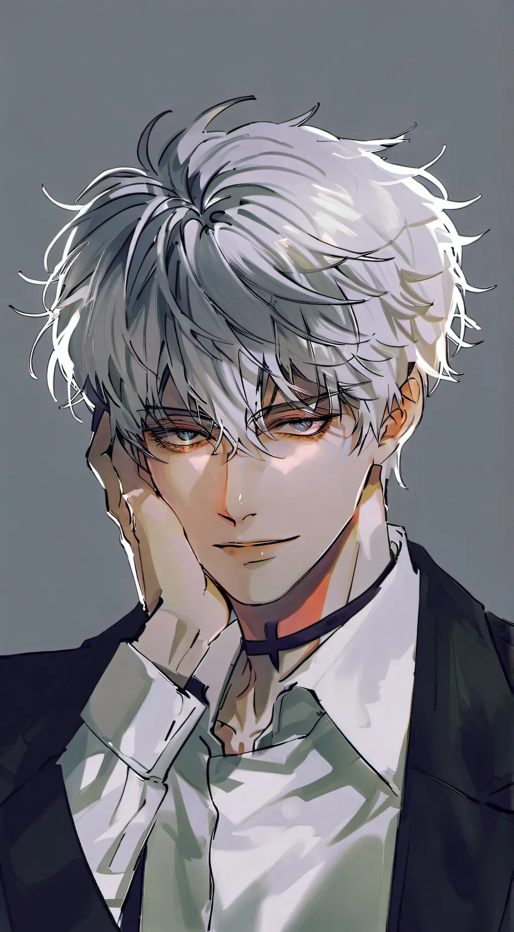 ai character: gojo & geto background