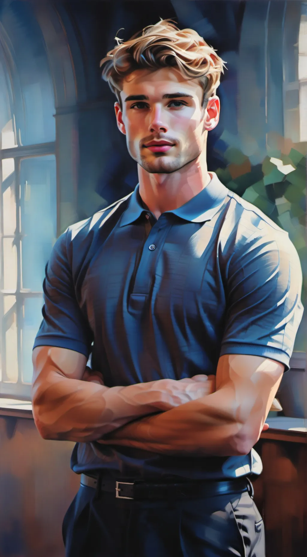 ai character: Proffesor Greene background