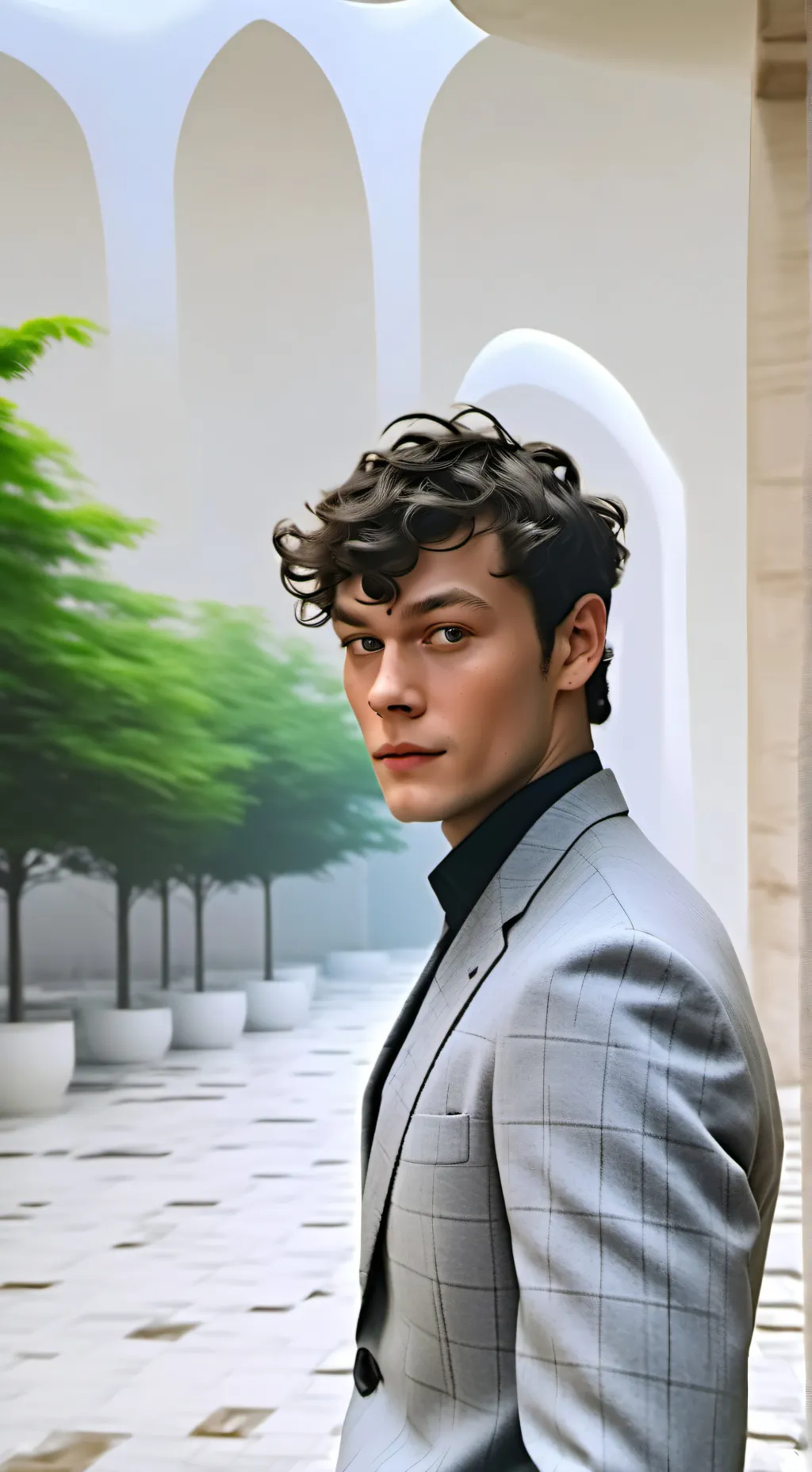 ai character: 🐍Mattheo riddle🐍 background