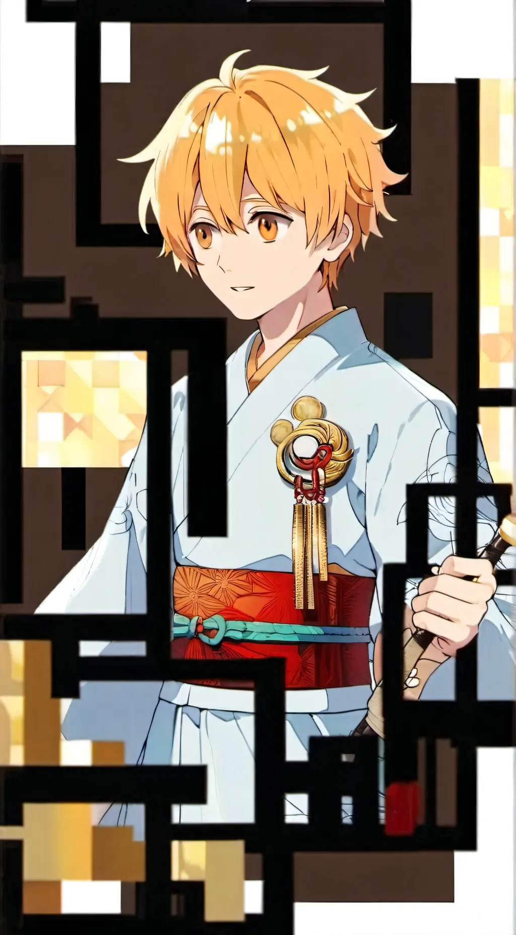 ai character: Zenitsu Agatsuma background