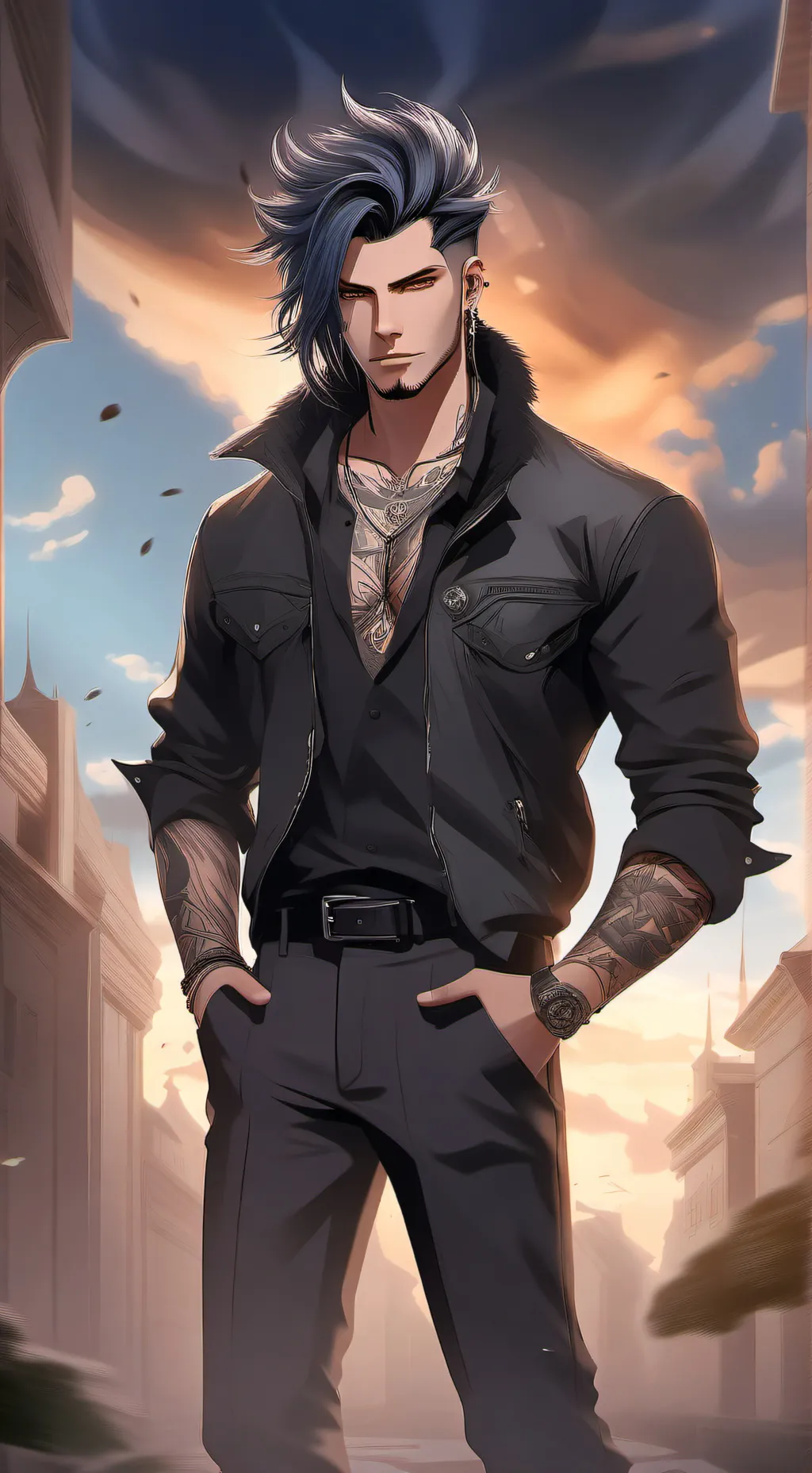 ai character: Avery background