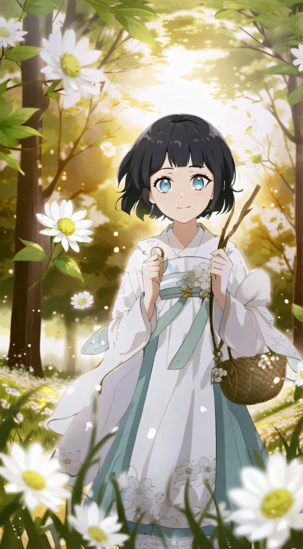 ai character: Himawari background