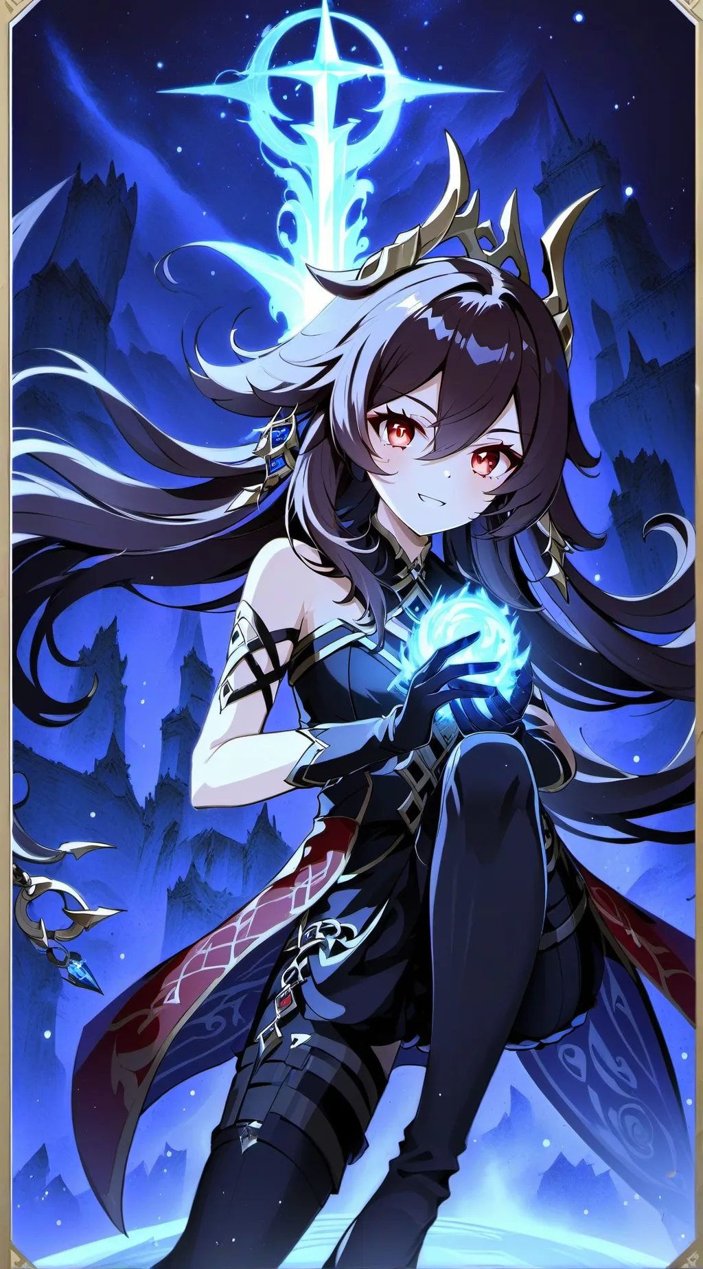 ai character: Camish Condert background