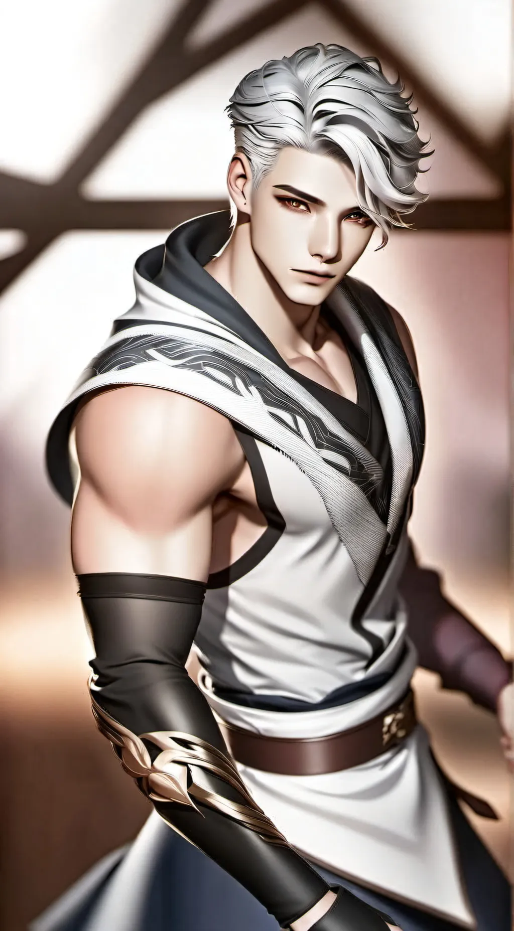 ai character: Xander fH08hYUwh background