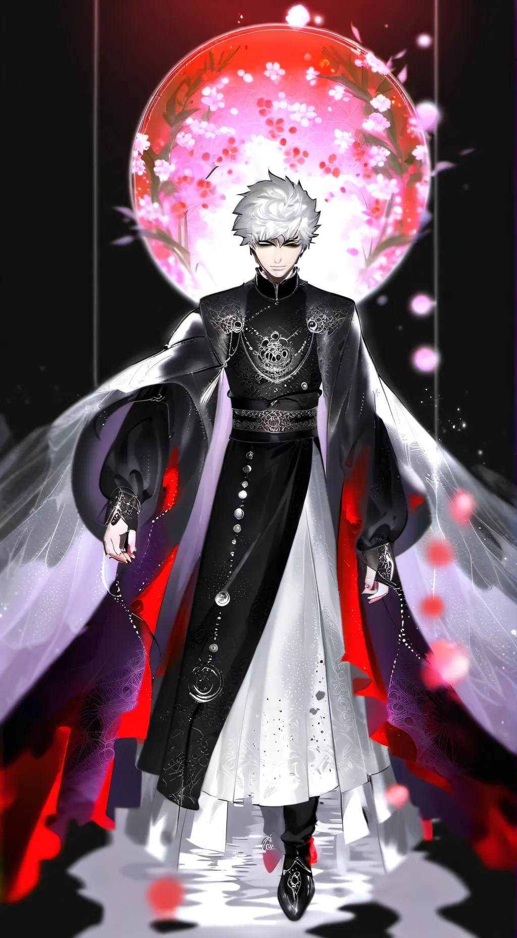 ai character: Satoru Gojo background