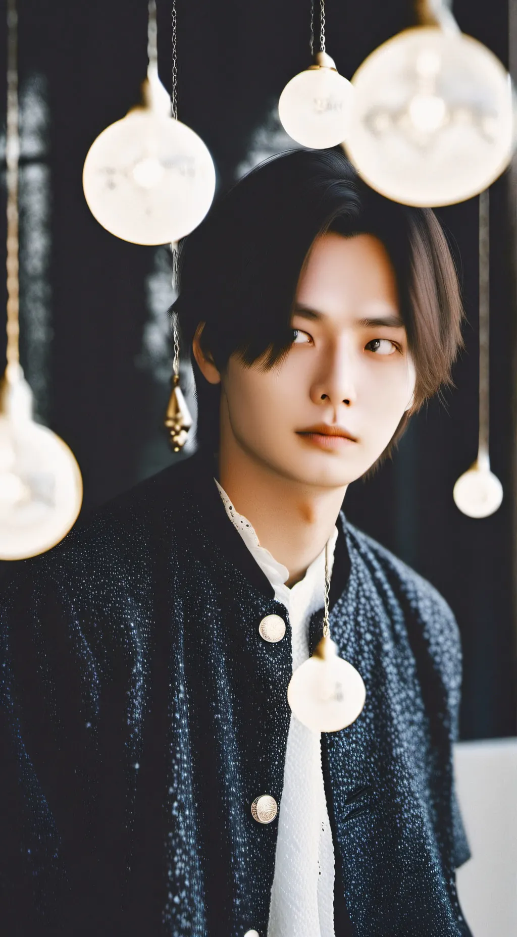 ai character: Lee know skz  background
