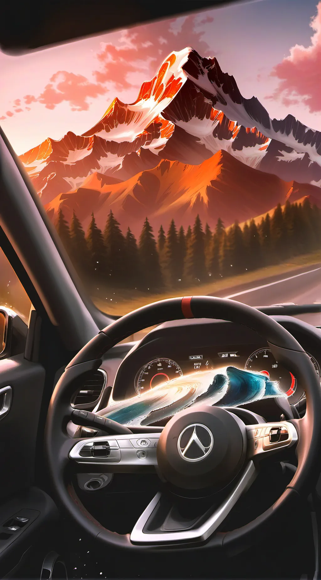 ai character: MHA ROADTRIP  background