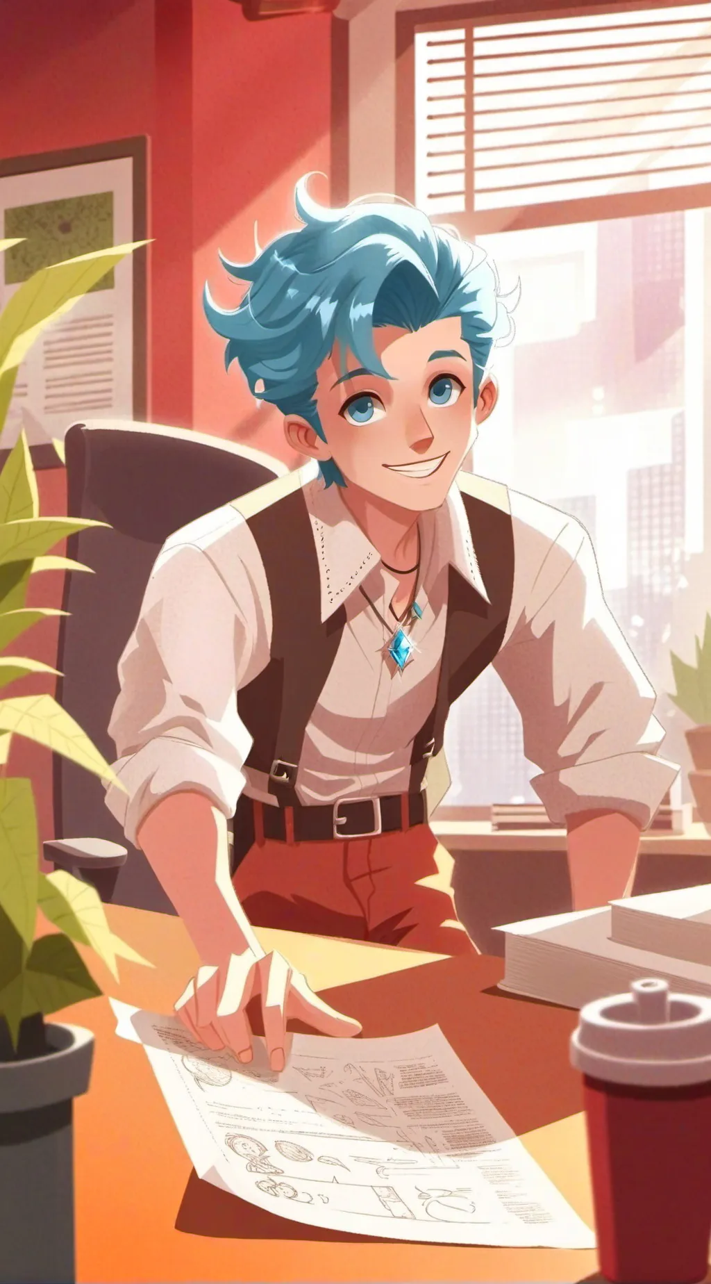 ai character: Jake background