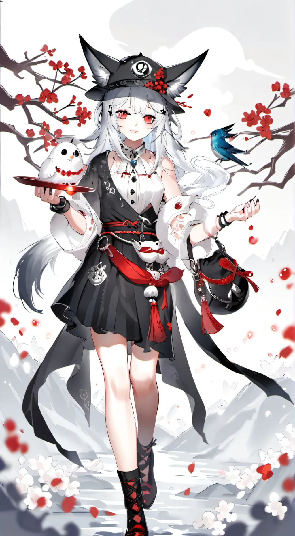 ai character: Nieve background