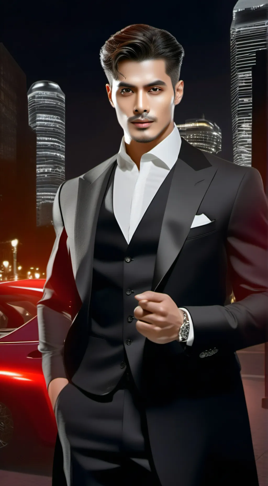 ai character: Jay Brown  background