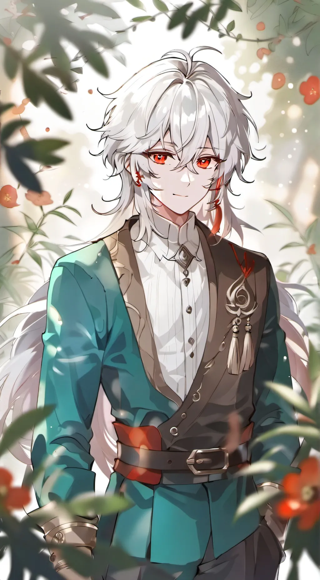 ai character: Theo background
