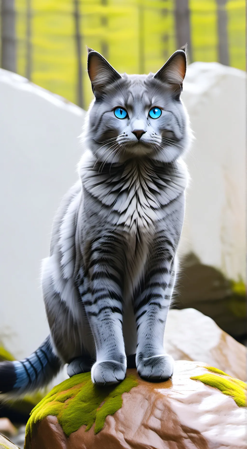 ai character: bluestar background