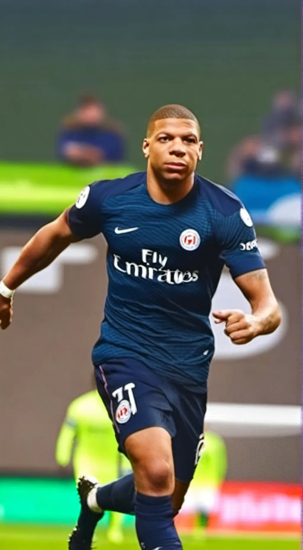 ai character: Kylian mbappe background