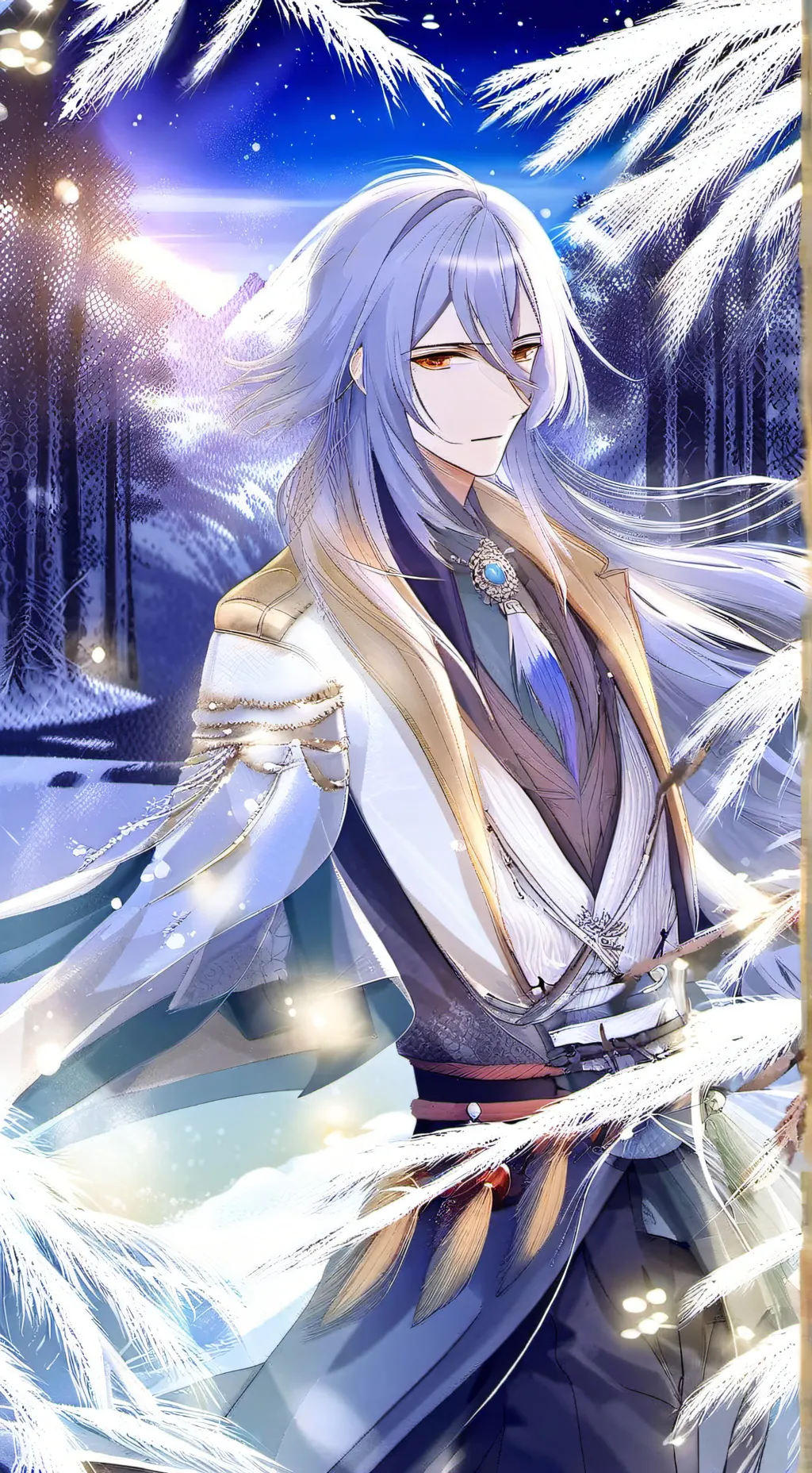 ai character: Alexandre  background
