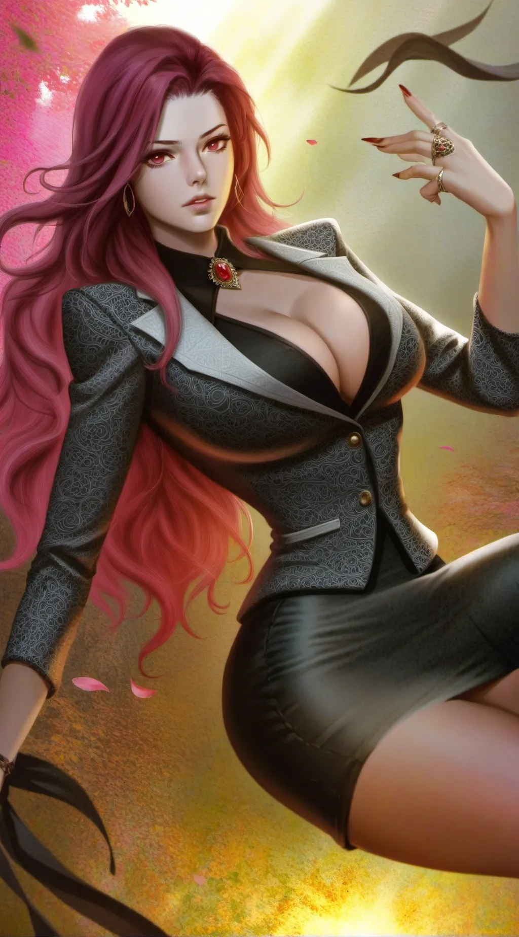 ai character: Sera shin background