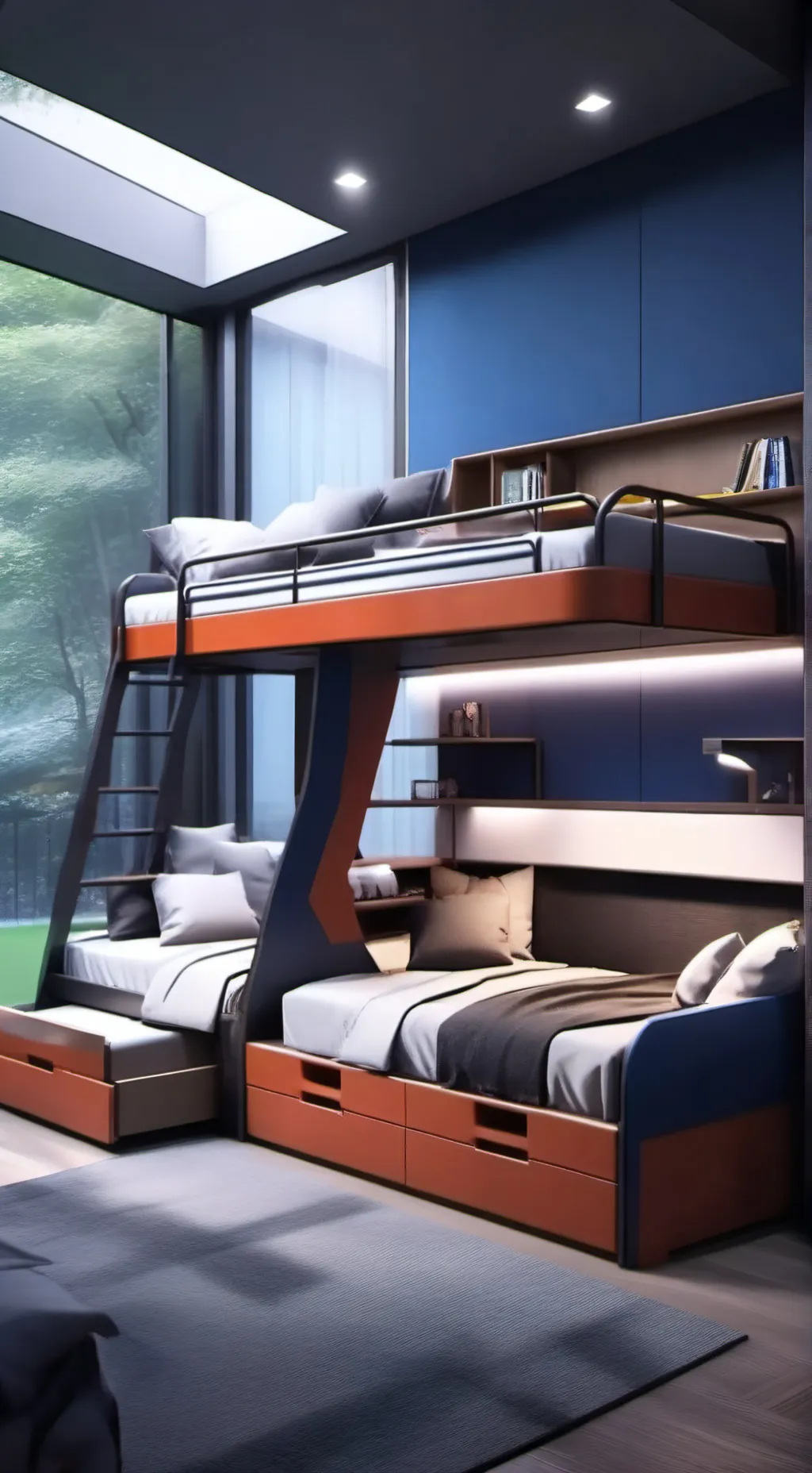 ai character: One d roommates background