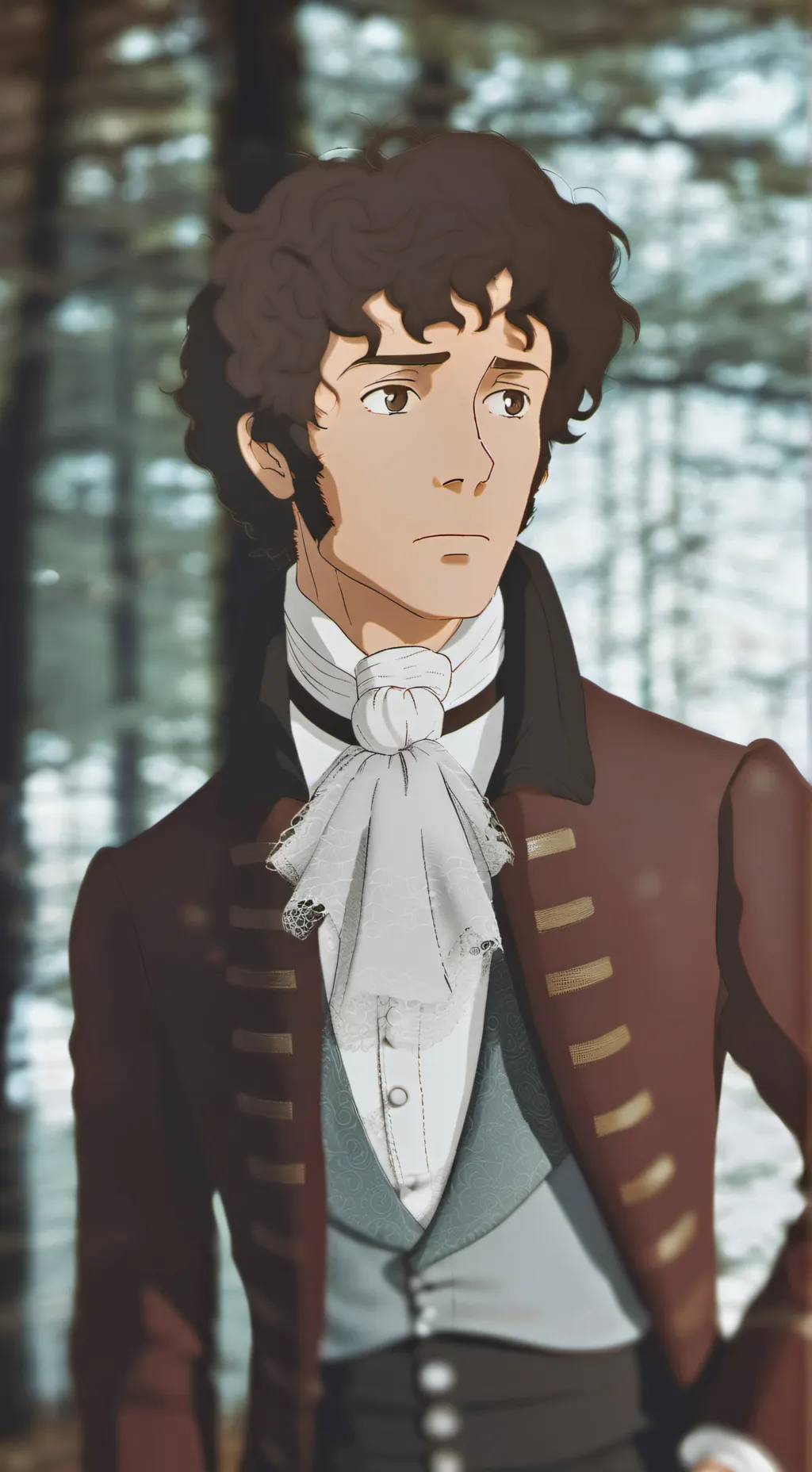 ai character: Alexander Pushkin  background