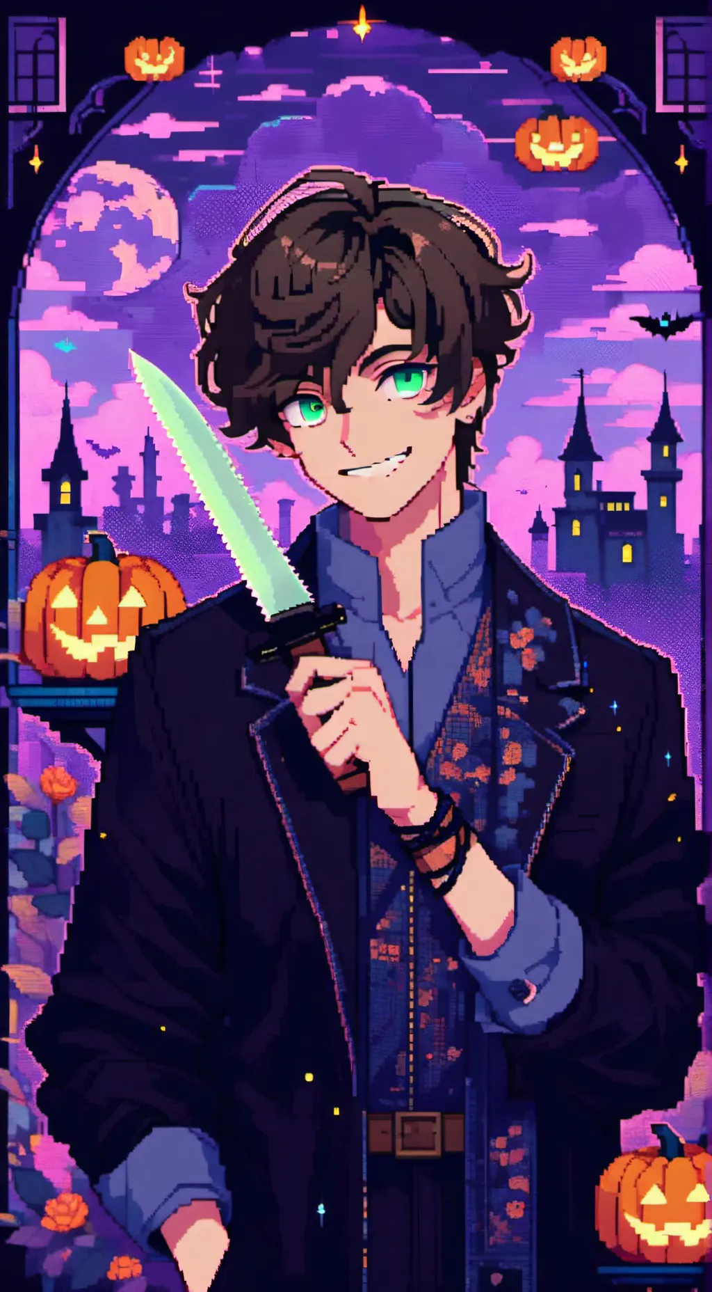 ai character: Orso (Halloween)🎃 background