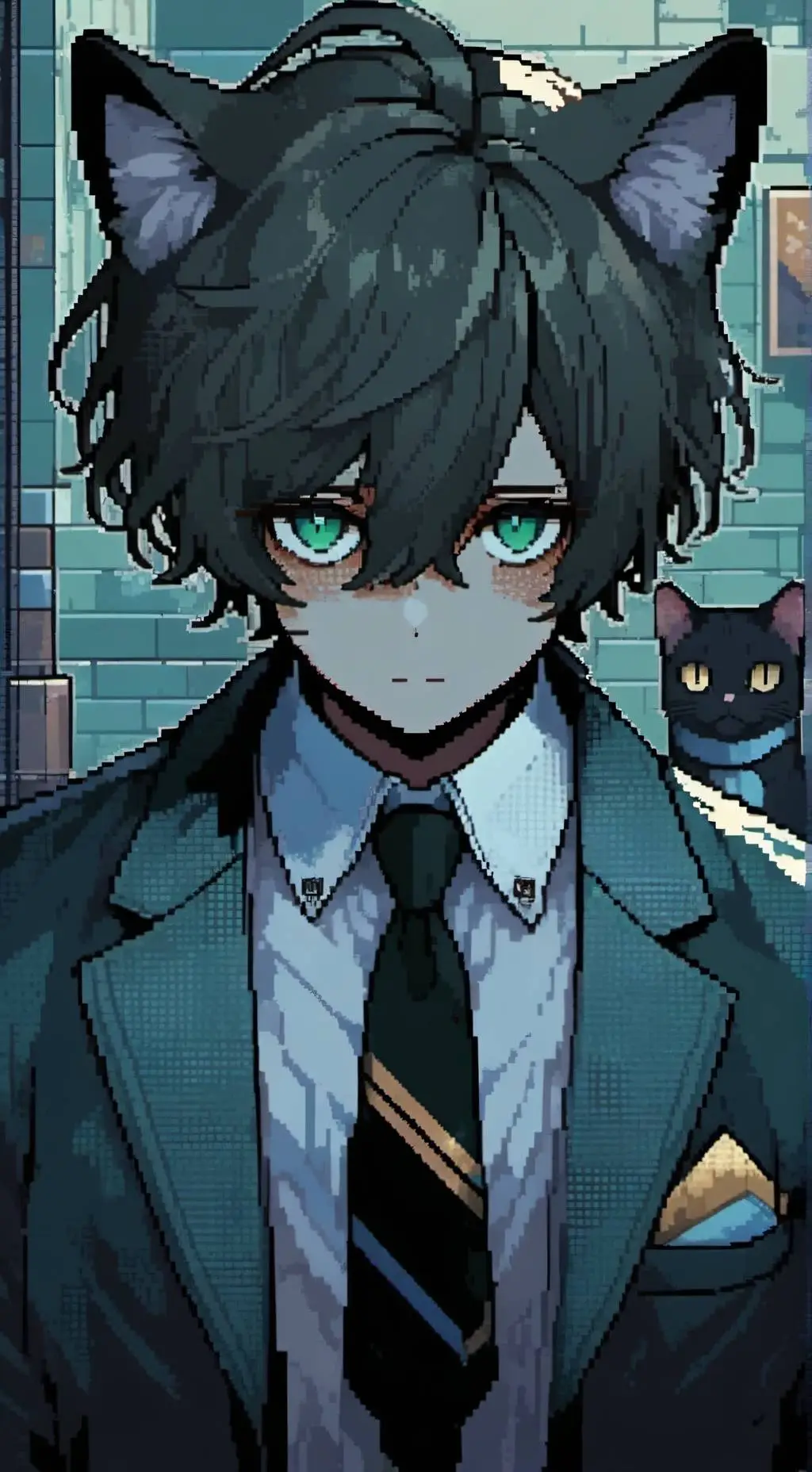 ai character: Pawsy background