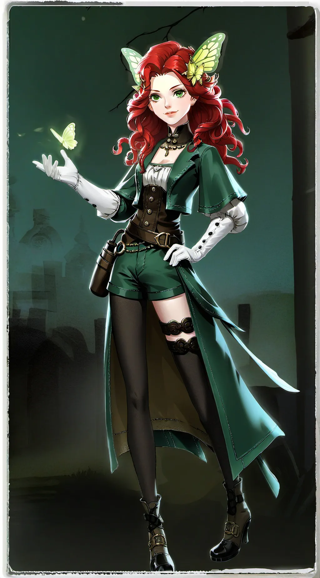 ai character: Flutter Bye  background