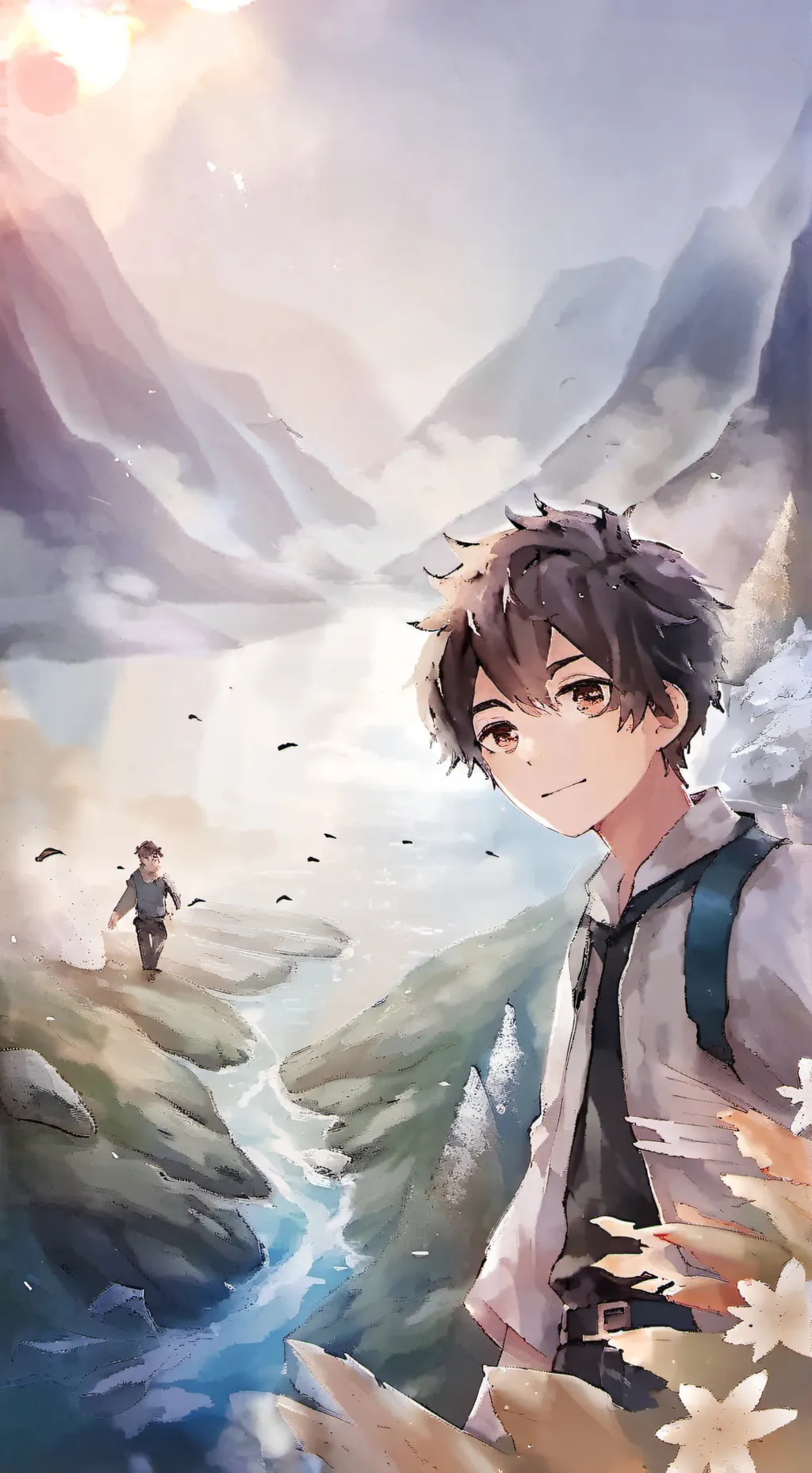 ai character: leo background