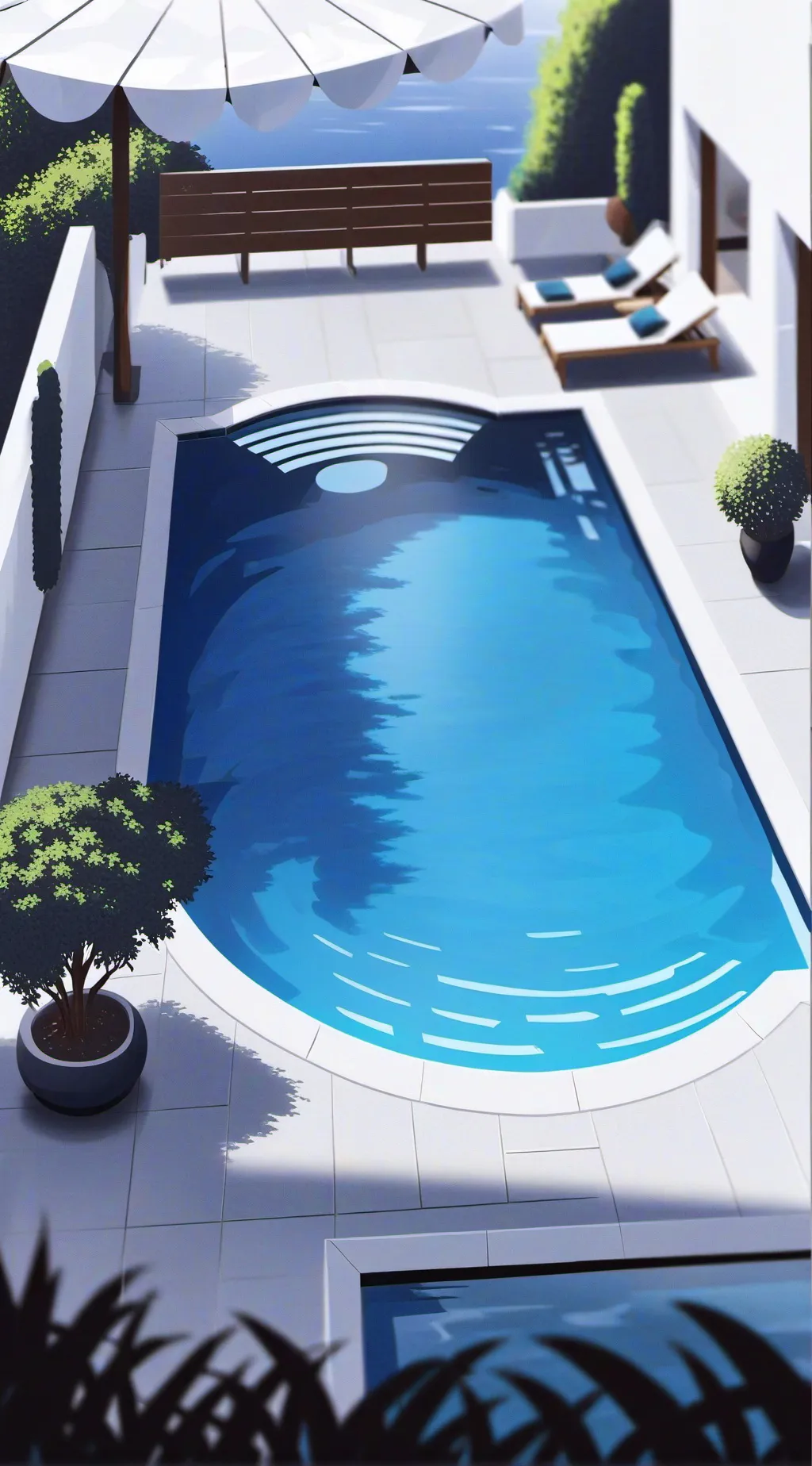 ai character: One Piece X Naruto background