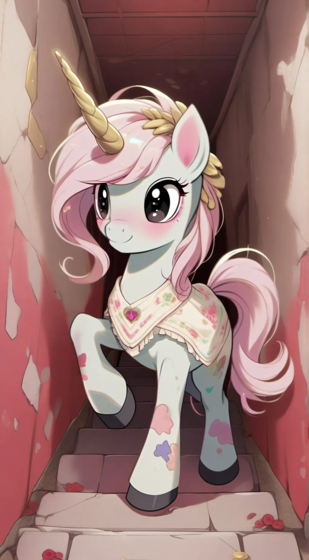 ai character: Princess Cadence  background