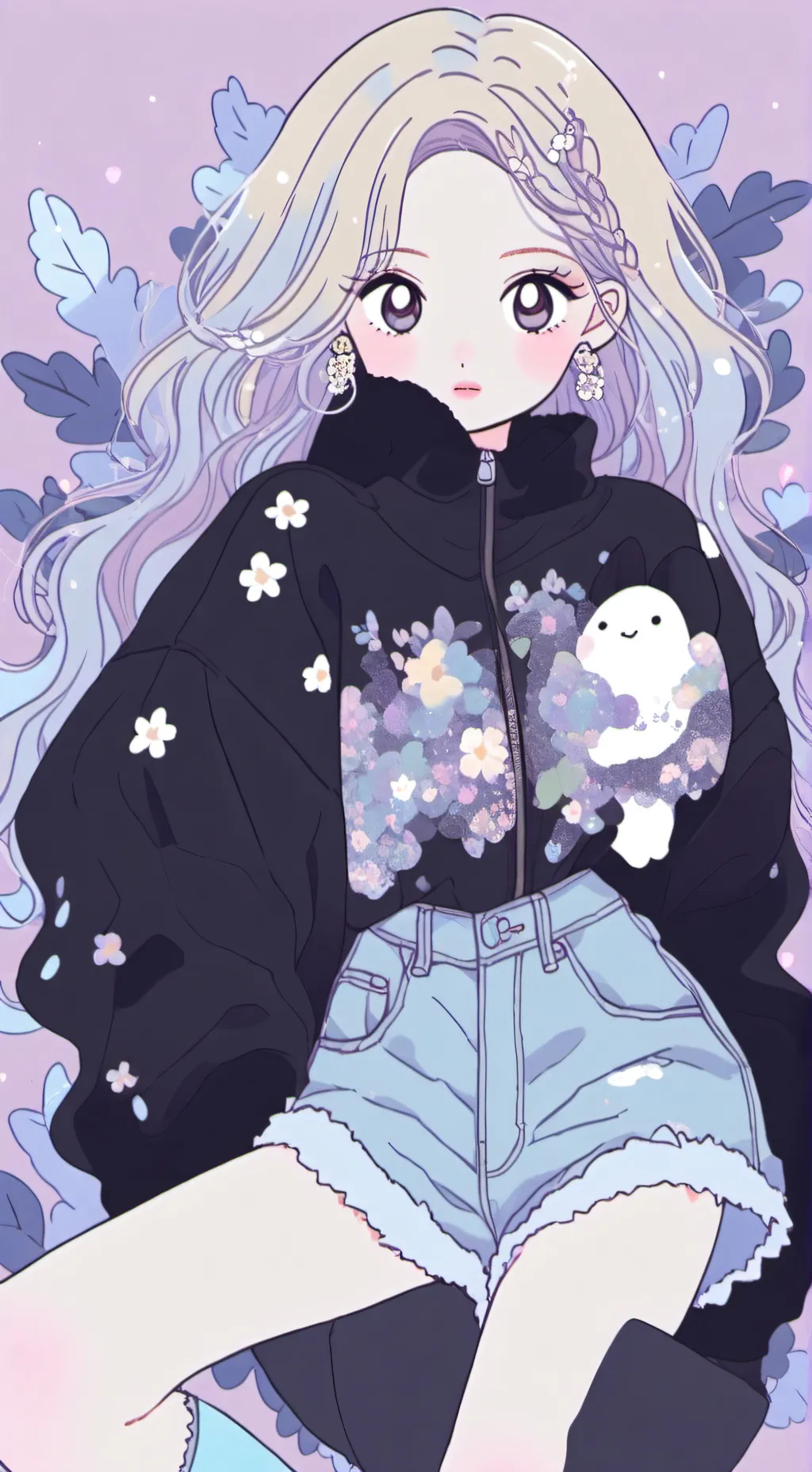 ai character: Lily background