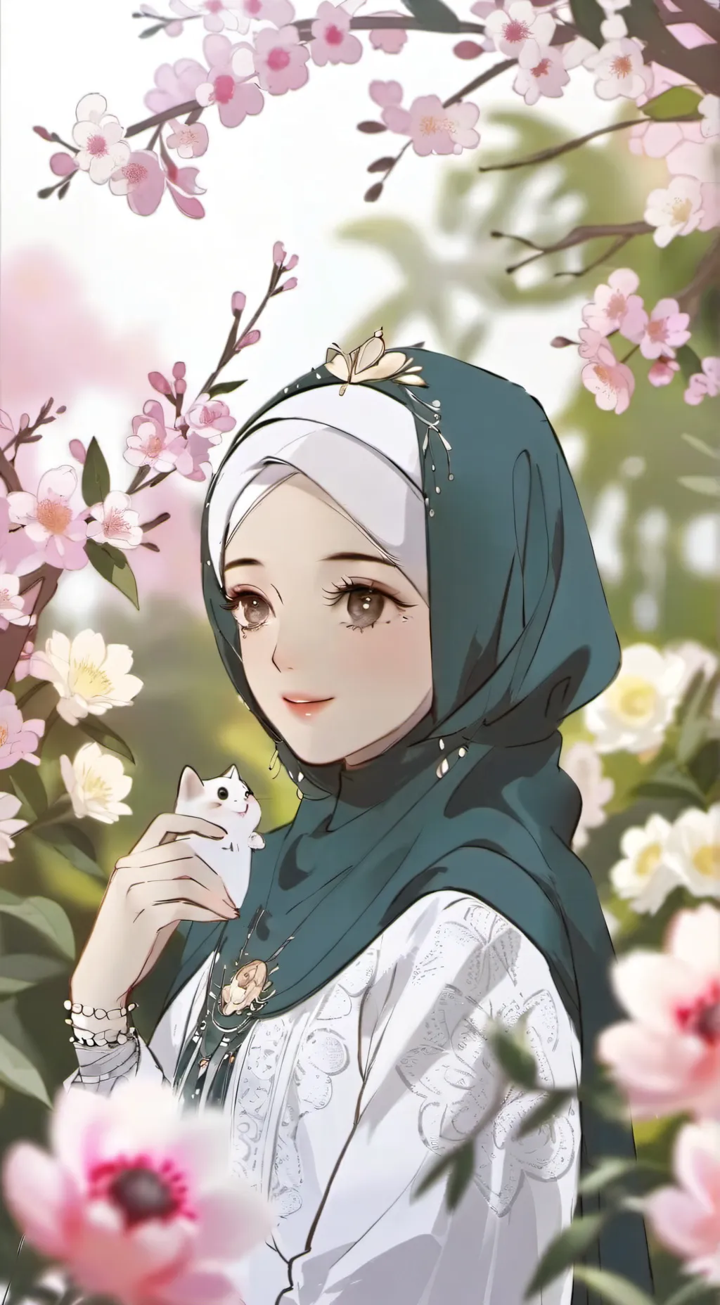 ai character: Aisyah  background