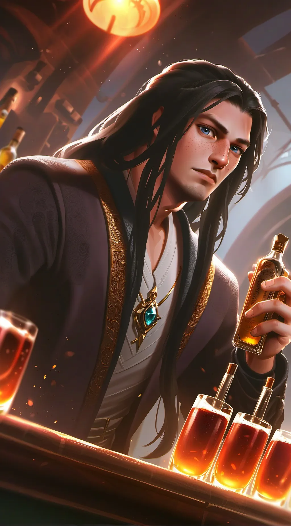 ai character: Elric (Percy) Lark background