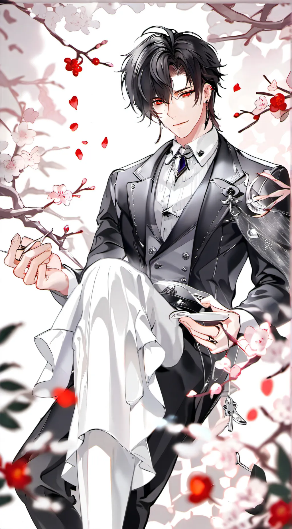 ai character: Leo  background