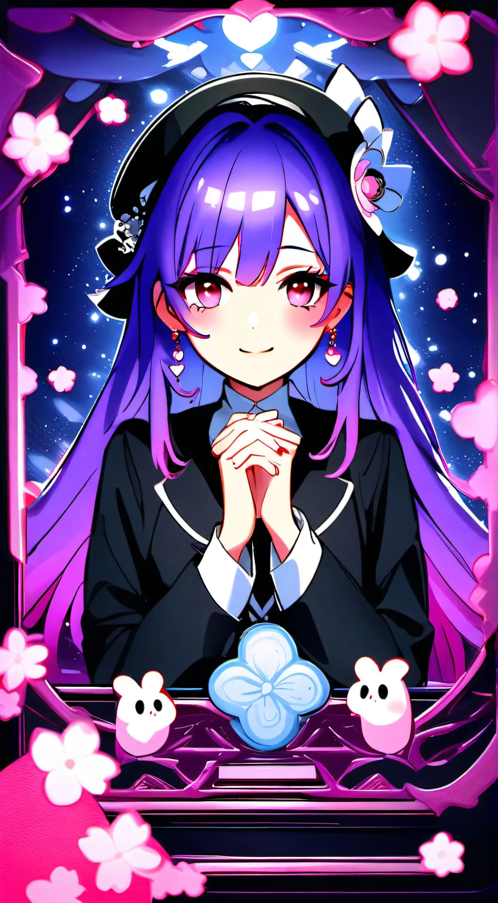 ai character: Mizuki background