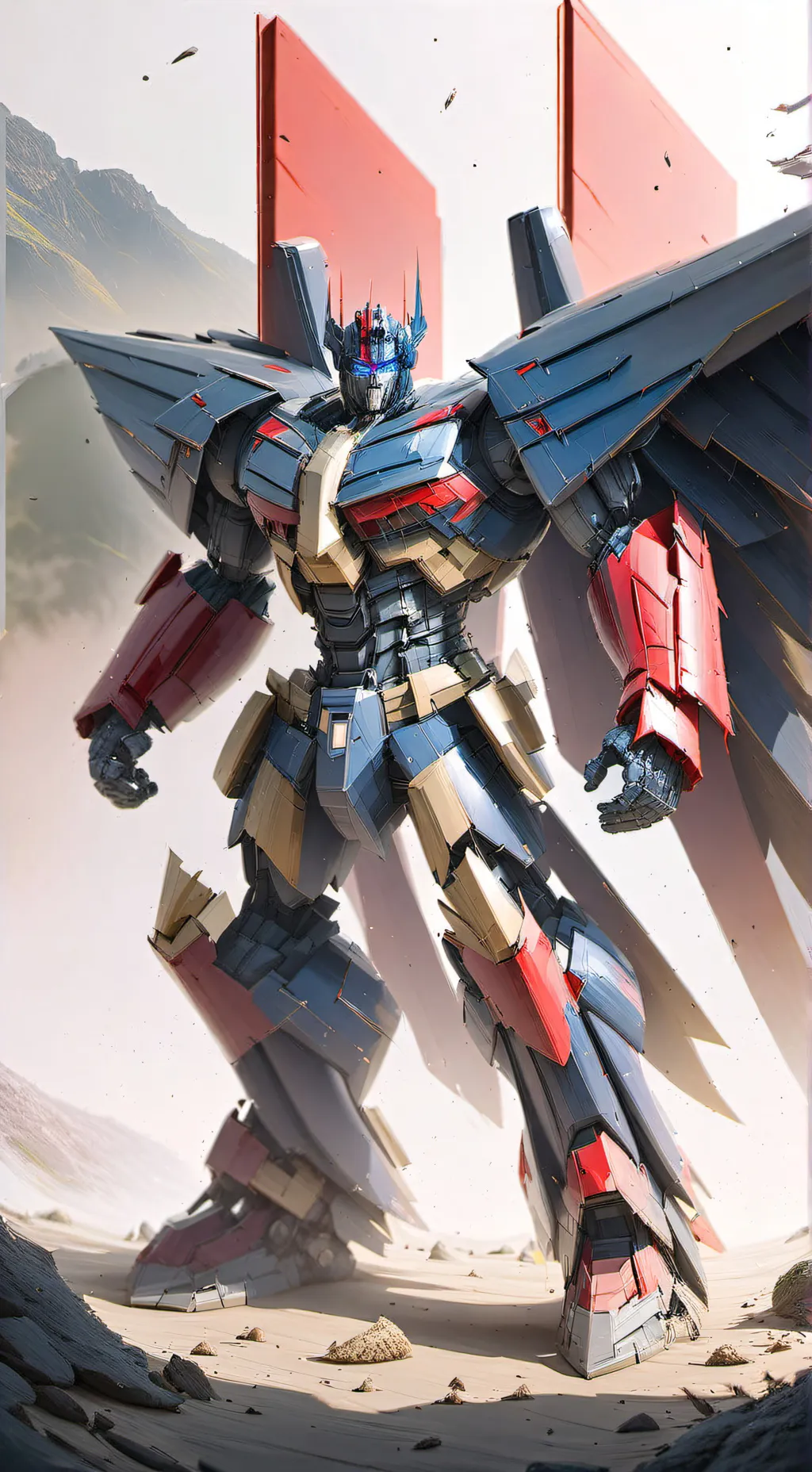 ai character: Transformers background