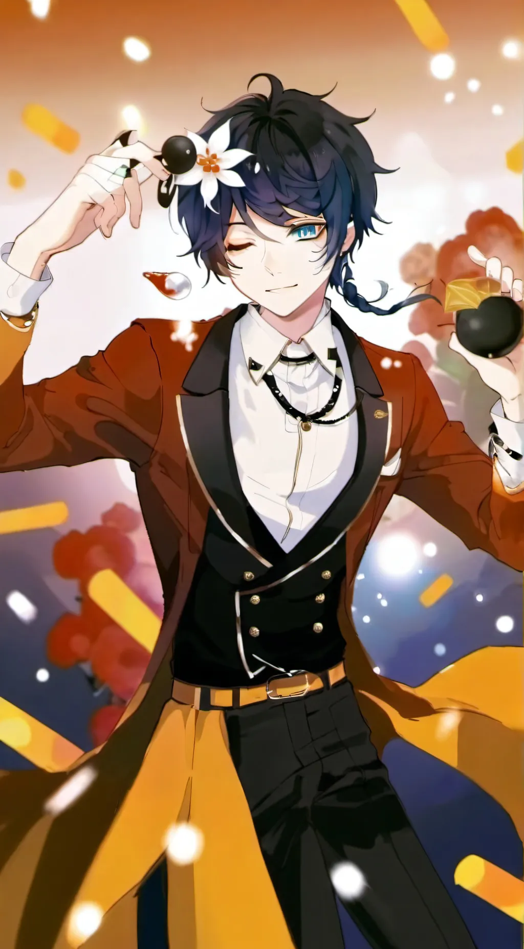 ai character: Venti background