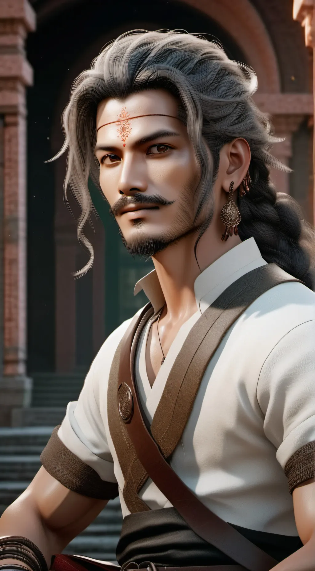 ai character: Bl background