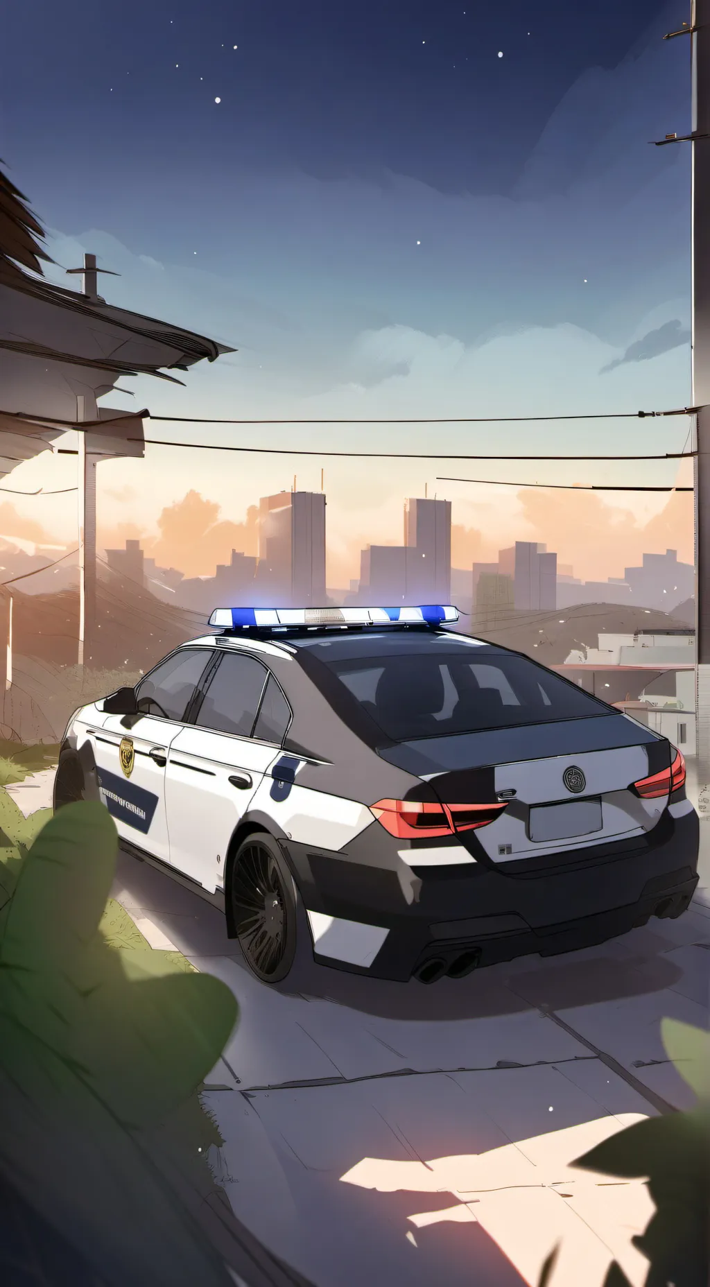 ai character: Saunderfeld PD background