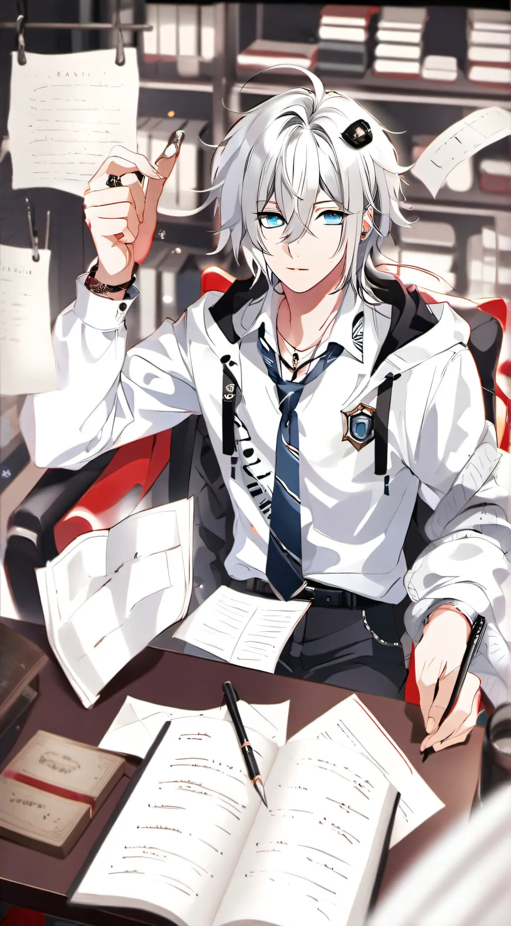 ai character: Halio background