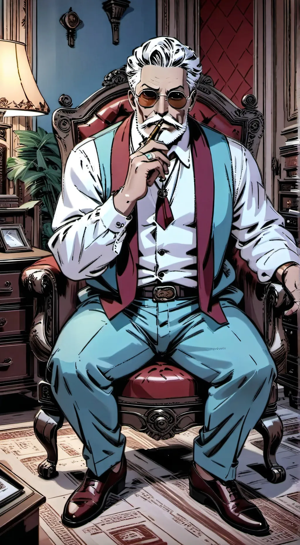 ai character: Jerome Luxenberg background