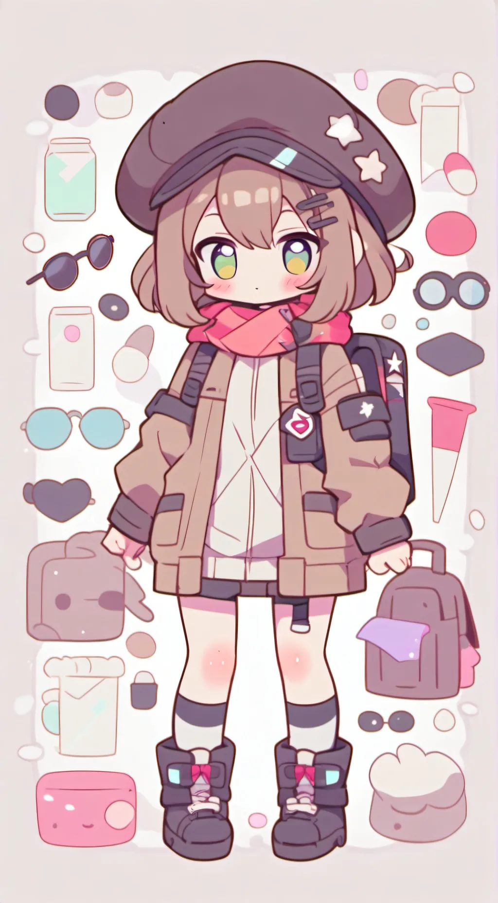 ai character: elly background